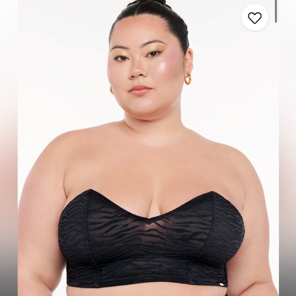 Savage X Fenty All Over Me Lace Bandeau Bralette